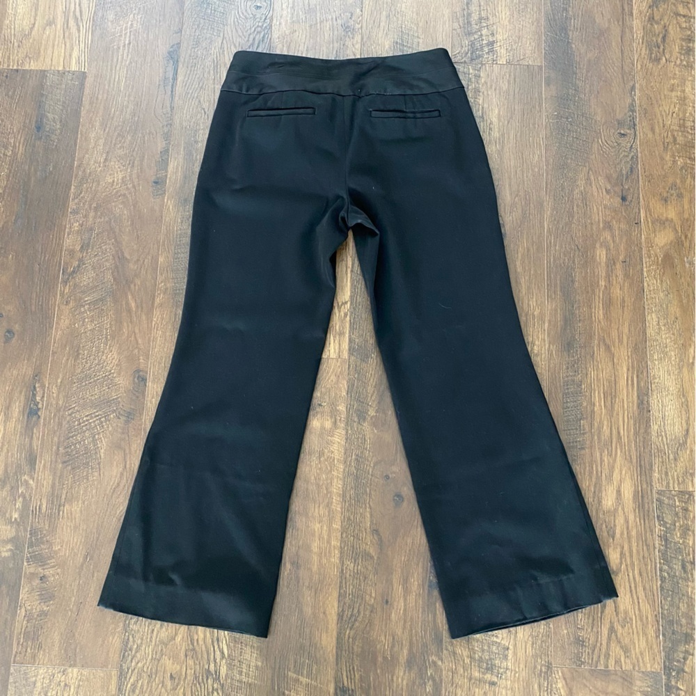 Black Express Flared Dress Pants - Picture 3 of 4